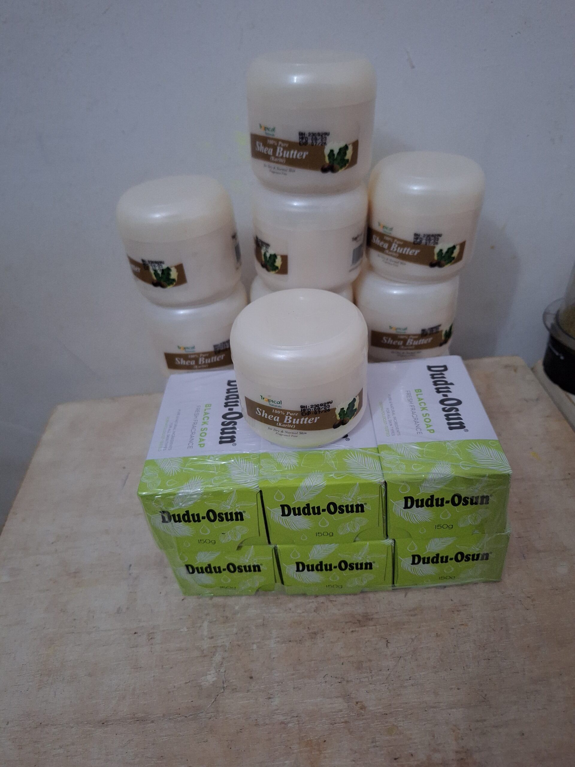 Kit de 6 Savons + 1 crème DUDU-OSUN – Image 1