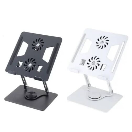 Support D'ordinateur Réglable Avec Base Pivotante À 360 Degrés – Image 1