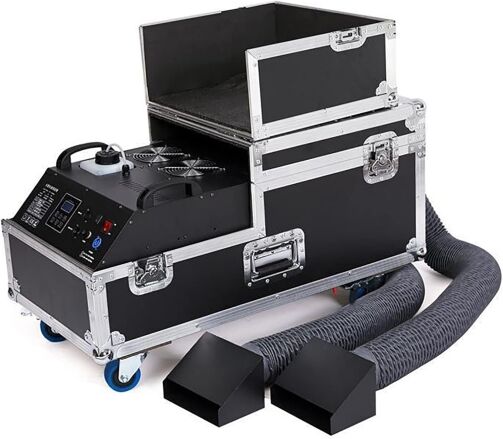 Machine à fumée lourde 3000W deux têtes pour votre soirée – Image 1