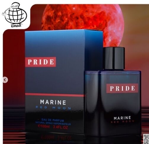 Pride Marine Red Moon Eau De Parfum By Fragrance World 100ml – Image 1