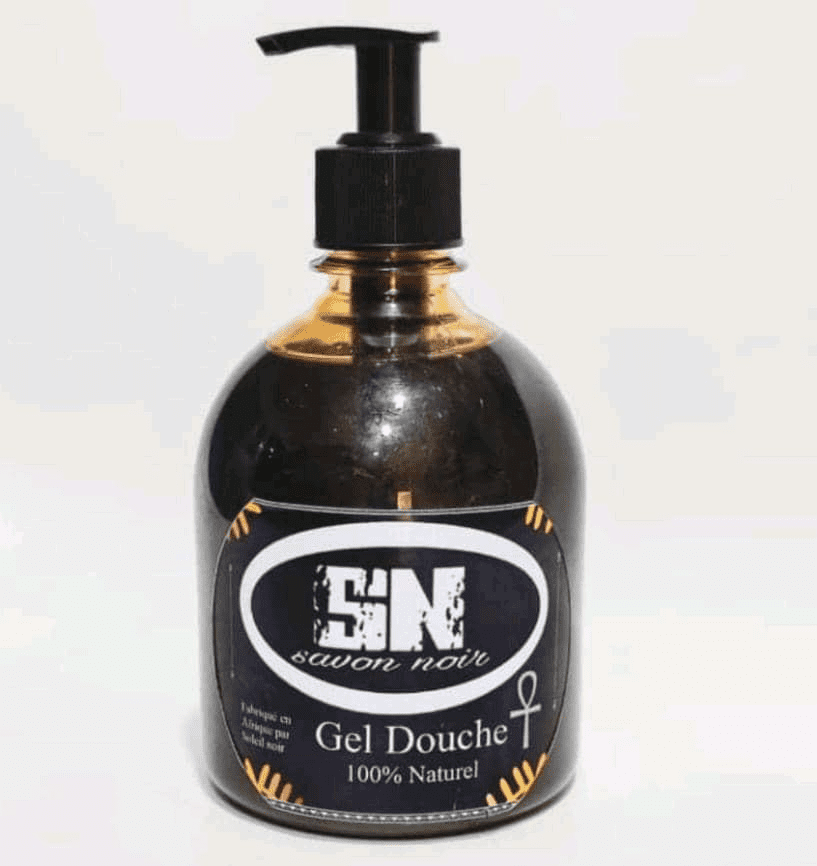 Savon noir gel douche 500ml – Image 1