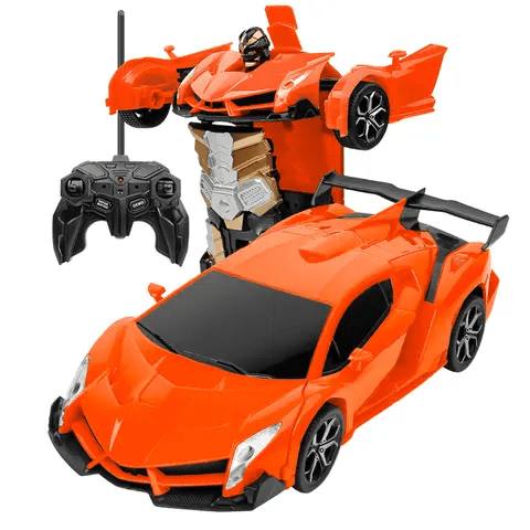 Voiture Transformer Robot télécommandée – Image 1