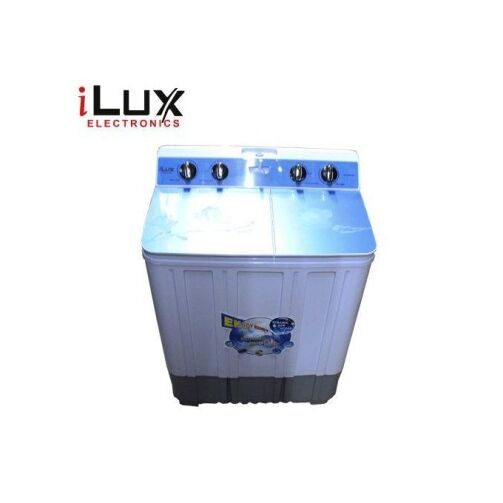 Ilux Machine à Laver Semi-Auto - Lavage 6Kg - Essorage 5.3KG – Image 1