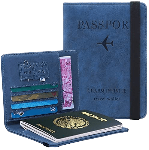 Protège passeport, Portefeuille Accessoires voyage 1pcs – Image 1