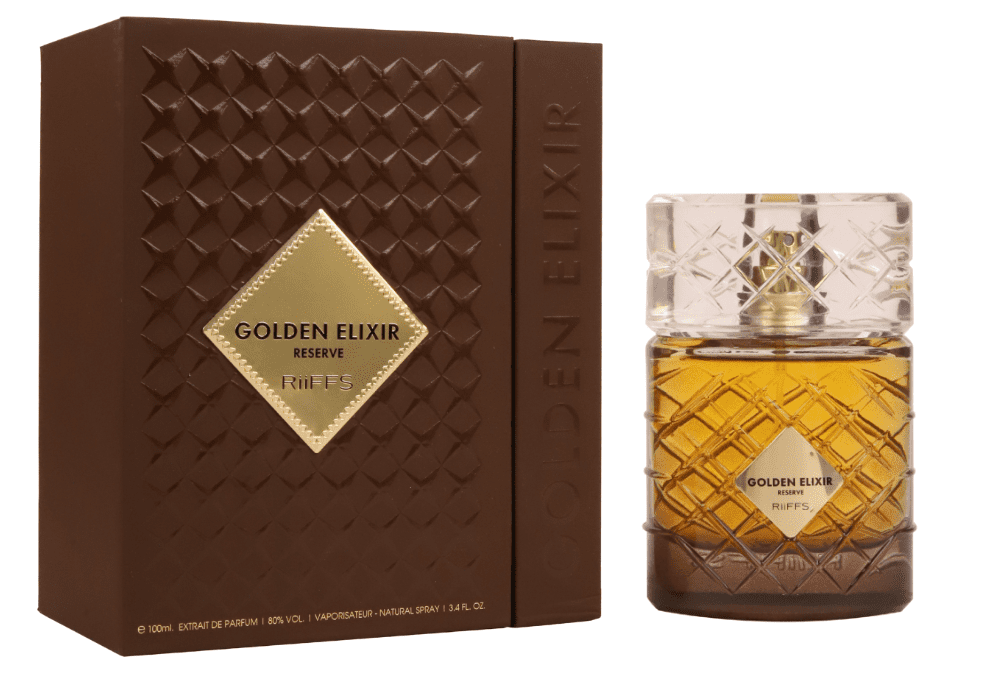 Golden Elixir Reserve Extrait De Parfum, Parfum De Luxe Unisexe, 100ML Spray Naturel, 80 Vol – Image 1