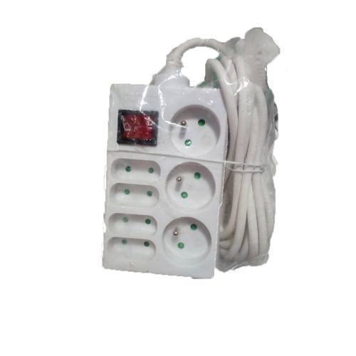 Rallonge Electrique 7 Prises - Blanc – Image 1
