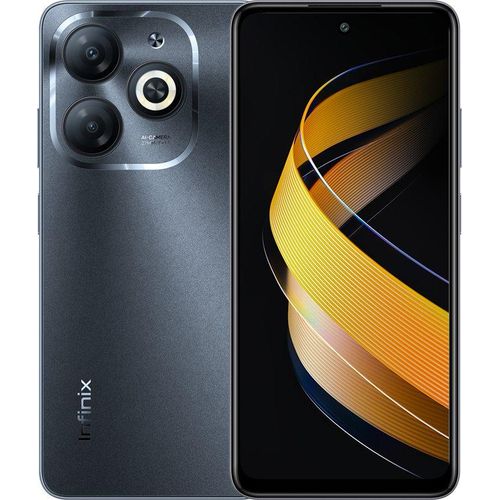 Infinix Smart 8 - 6,6" - 4G - 2 SIM - 64Go + (2+2)Go - 8Mpx/13Mpx - 5000 MAh - Noir